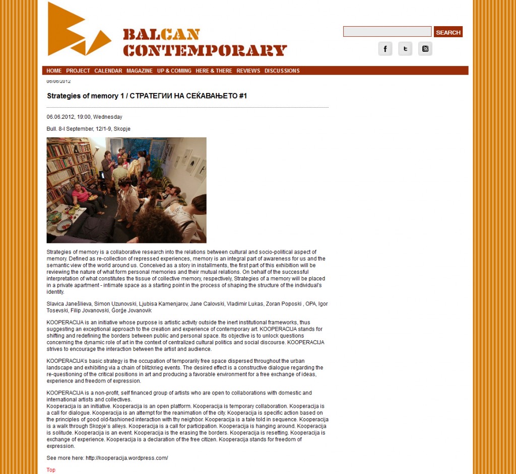 balcan contemporary